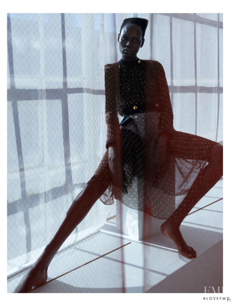 Ajak Deng featured in Athletic Grace, March 2019