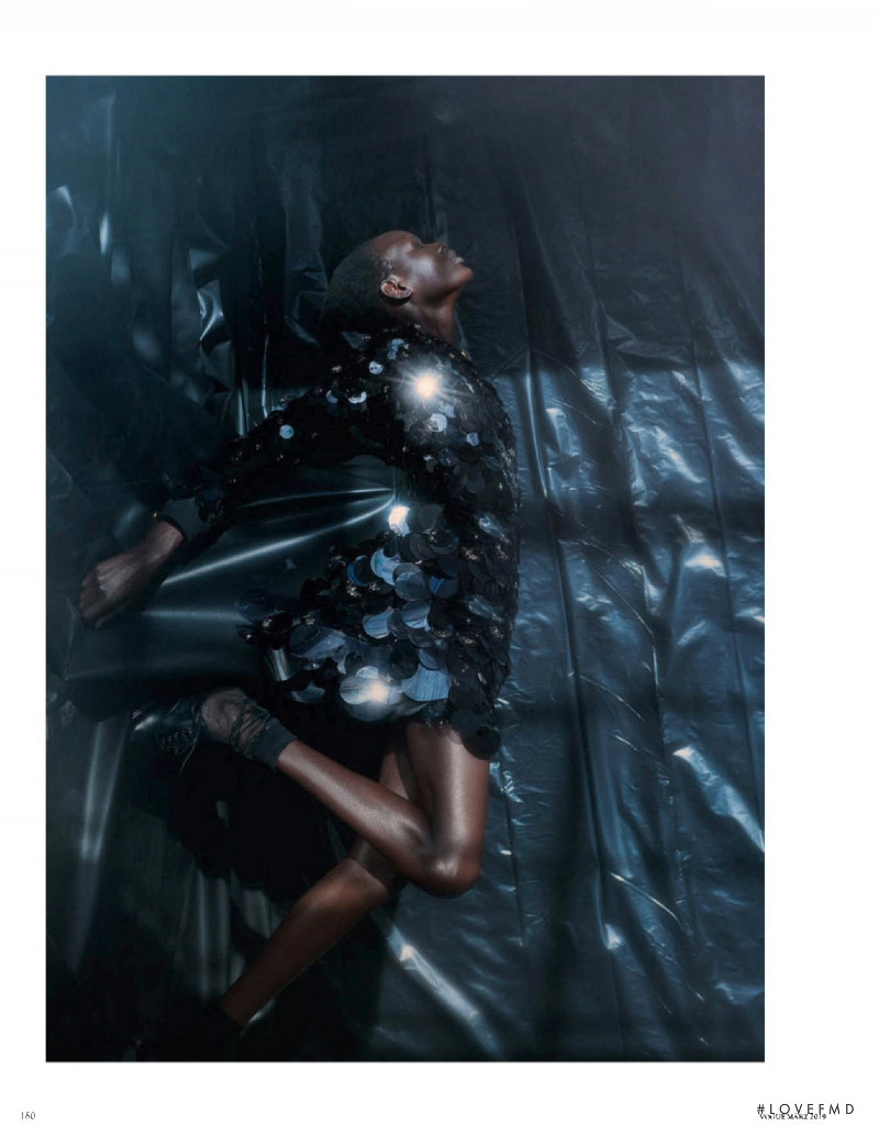 Ajak Deng featured in Athletic Grace, March 2019