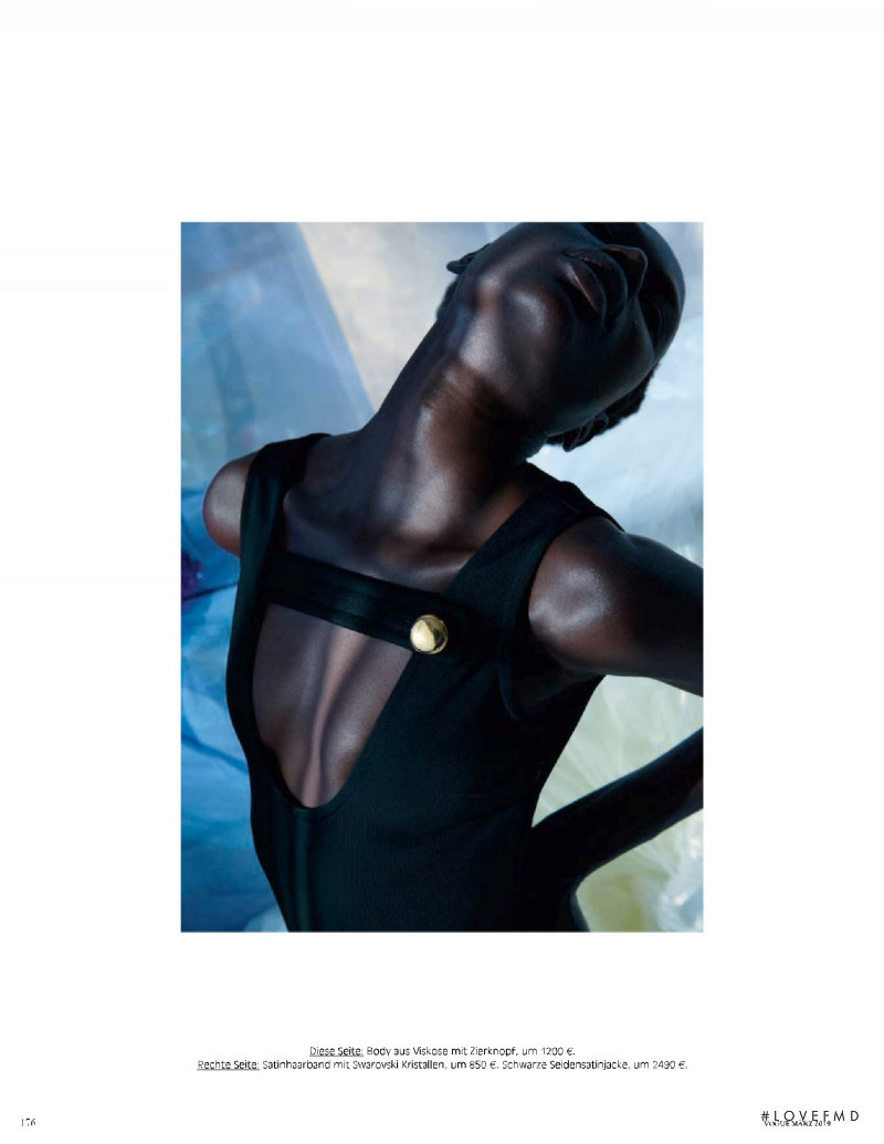 Ajak Deng featured in Athletic Grace, March 2019