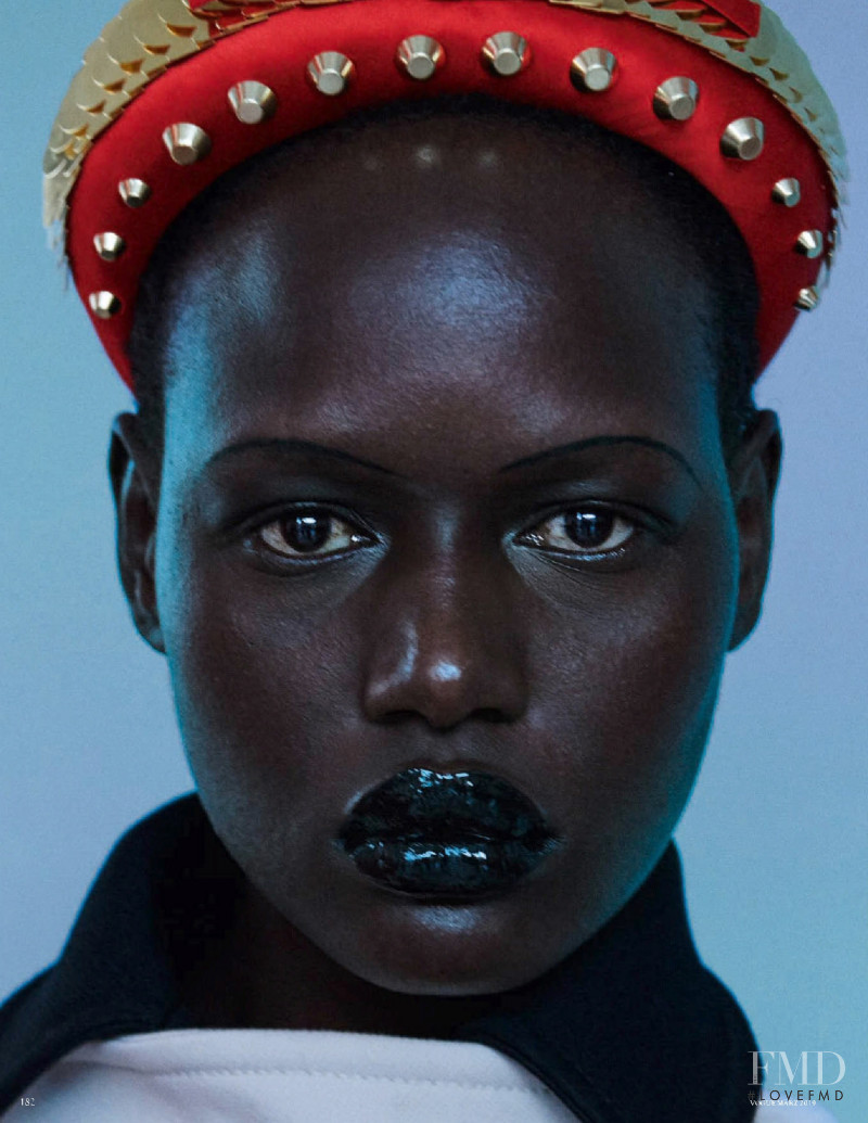 Ajak Deng featured in Athletic Grace, March 2019