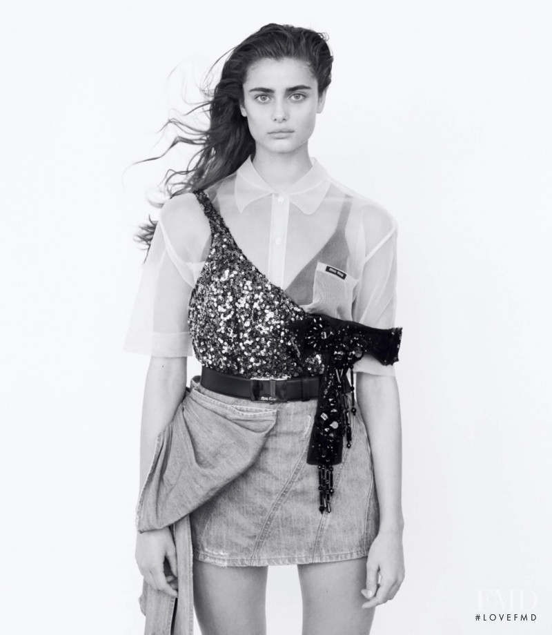 Taylor Hill featured in Denim For All Occasion, March 2019