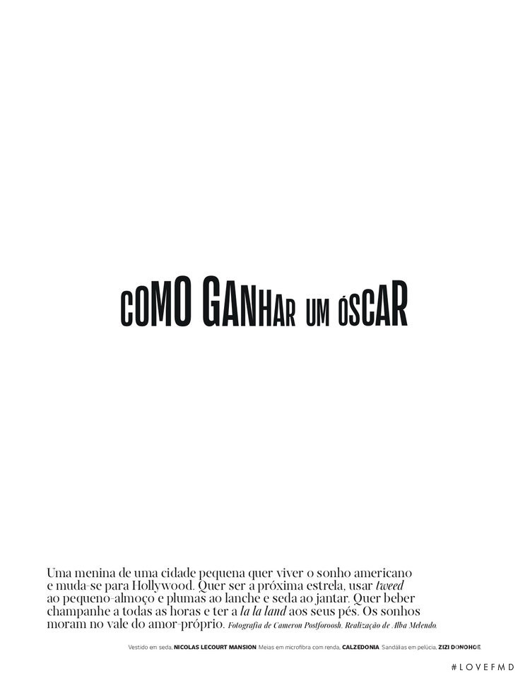 Como Ganhar Um Oscar, February 2019