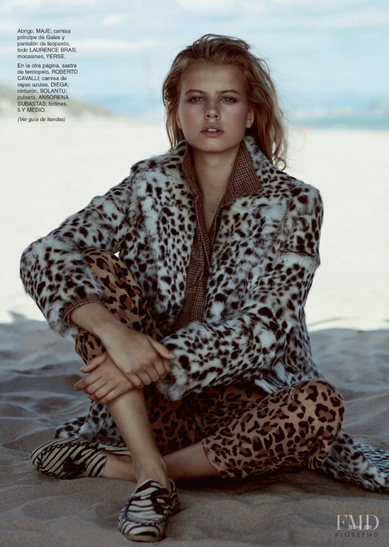 Linda Slava featured in Descifrando el nuevo Animal Print, November 2016