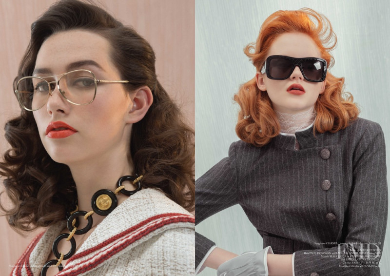 Emma Laird featured in Chanel Eyewear: My baby lives in shades of cool, March 2018