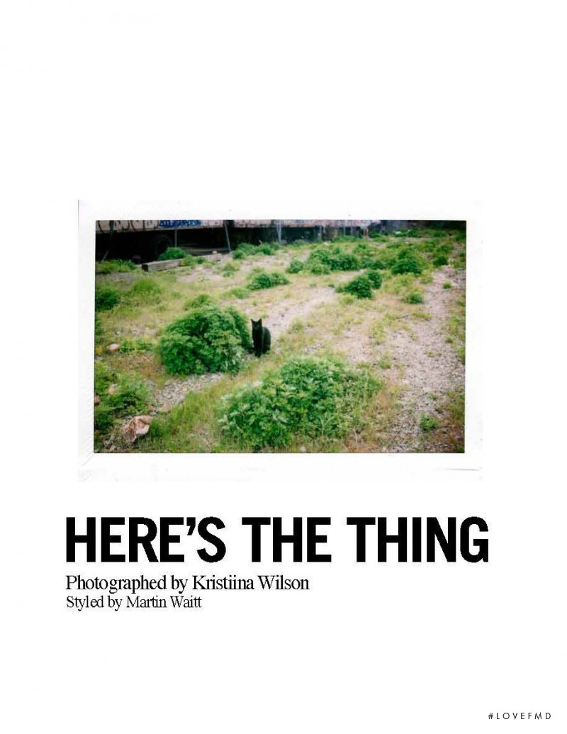 Here\'s The Thing, July 2011