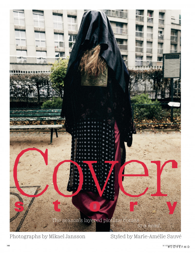 Rianne Van Rompaey featured in Cover Story, January 2019