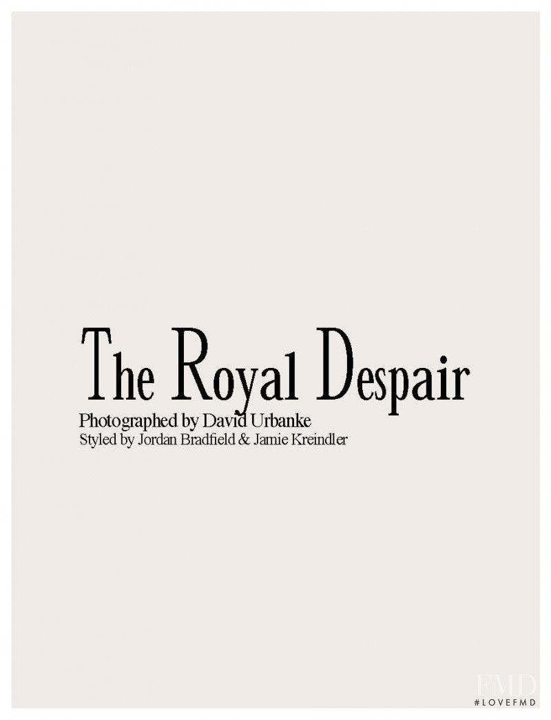The Royal Despair, July 2011