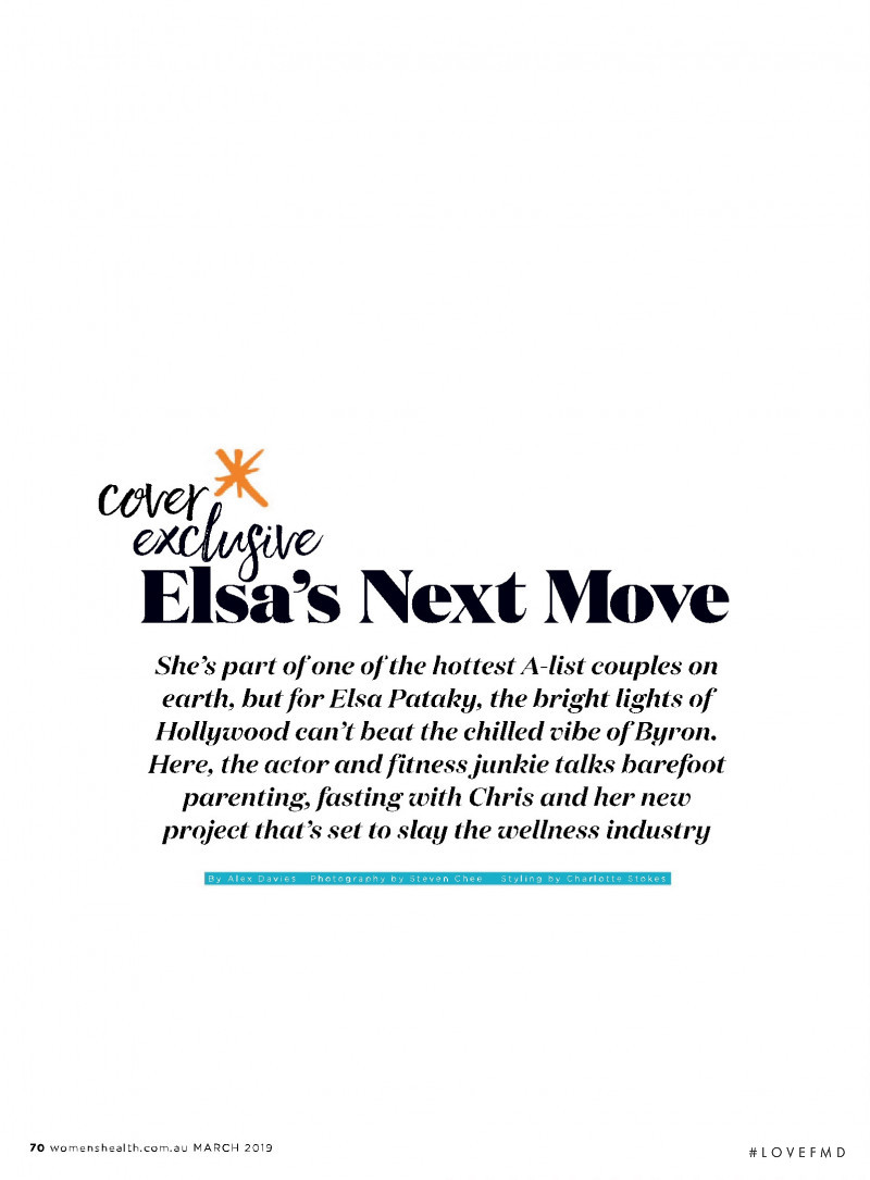 Elsa\'s Next Move, March 2019