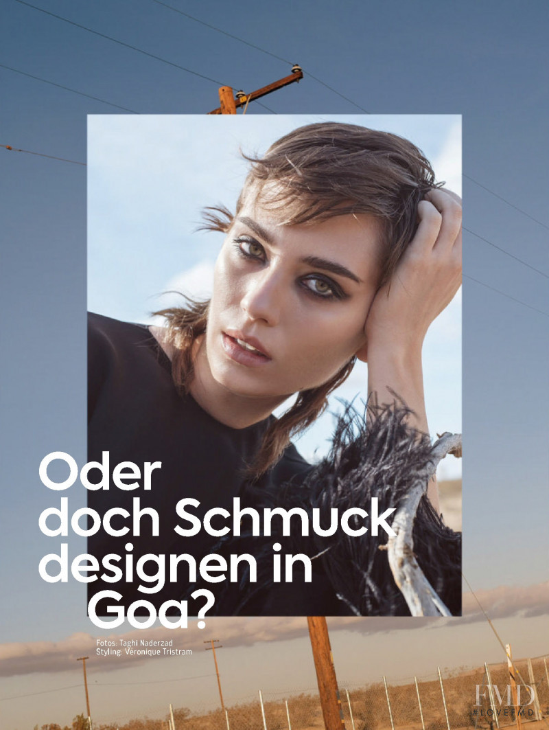 Cleo Cwiek featured in Oder doch Schmuck designen in Goa?, March 2019