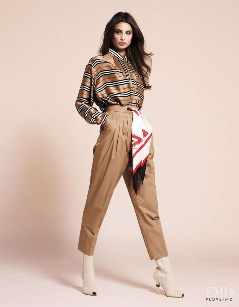 Taylor Hill featured in Fashion in Command, March 2019