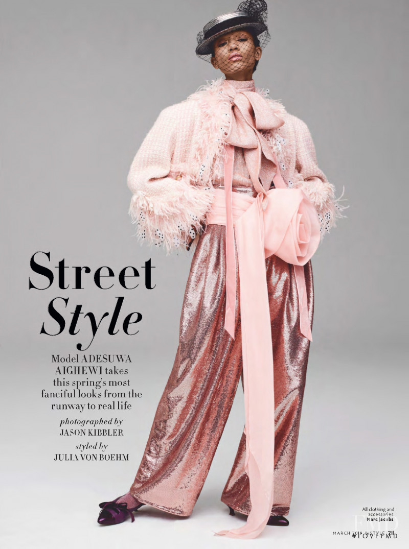 Adesuwa Aighewi featured in Street Style, March 2019