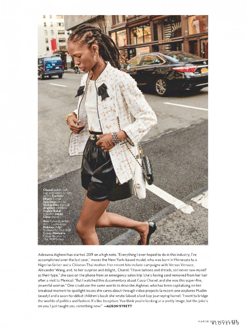 Adesuwa Aighewi featured in Street Style, March 2019