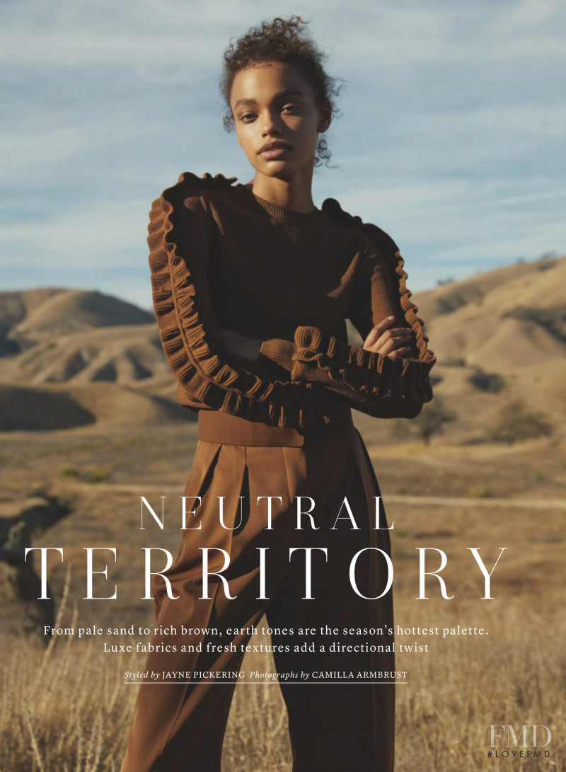 Alexis Sundman featured in Neutral Territory, March 2019