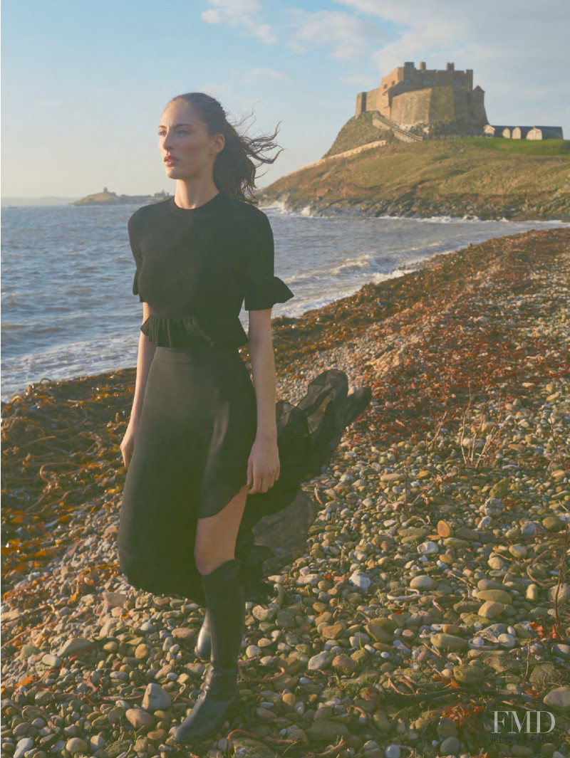 Annie Tice featured in The spirit of the Holy Island, March 2019