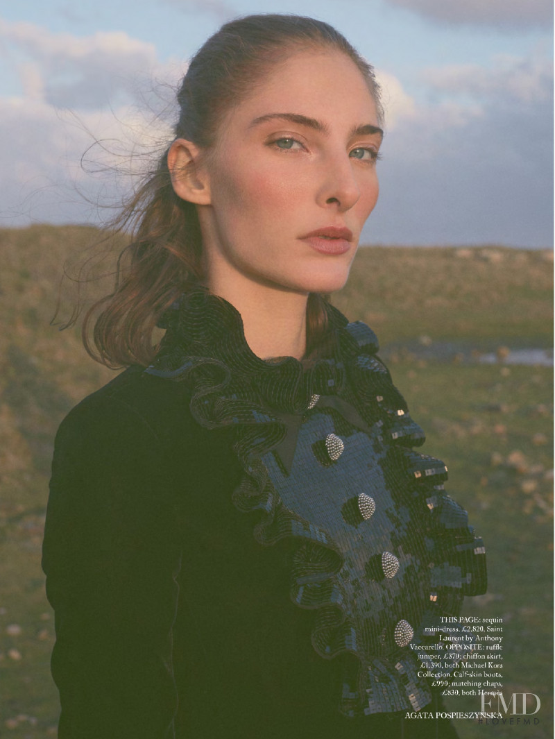 Annie Tice featured in The spirit of the Holy Island, March 2019