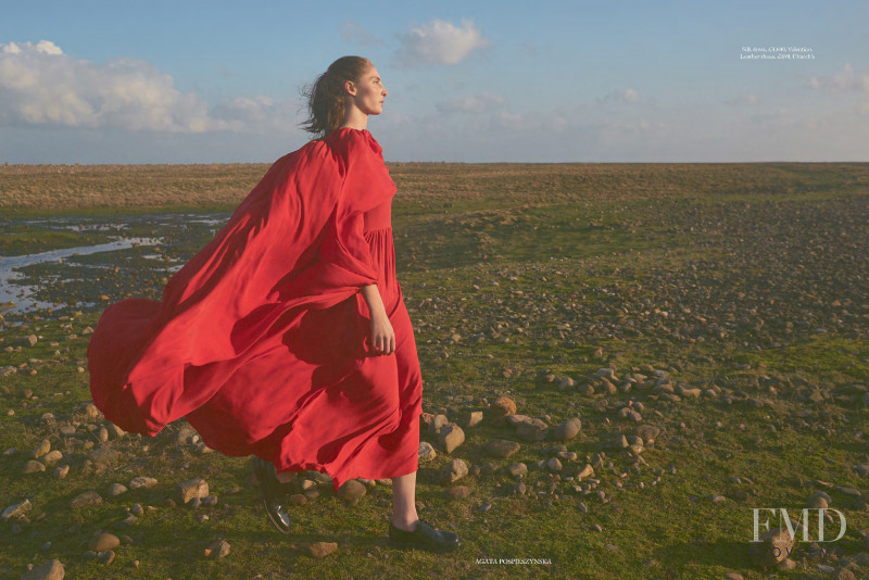 Annie Tice featured in The spirit of the Holy Island, March 2019