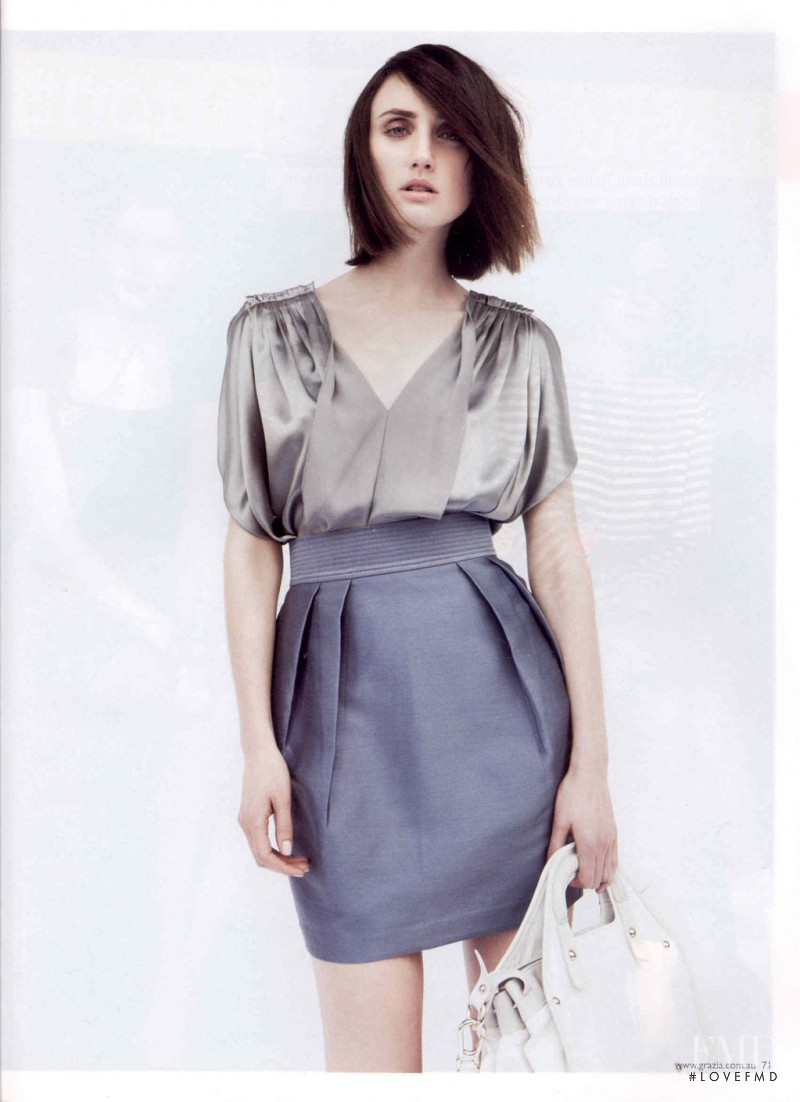 Christina Carey featured in Stella Mac Bang On Target, October 2010