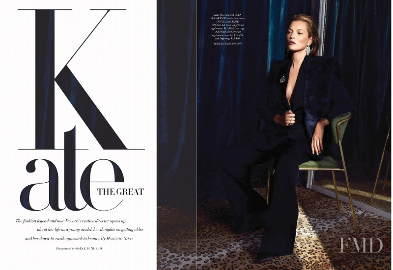 Kate Moss featured in Kate The Great, March 2019