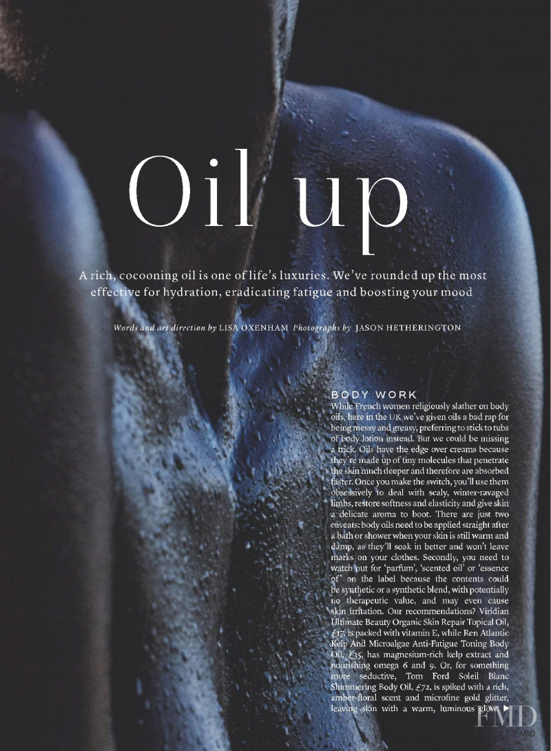 Wayne Booth featured in Oil up, April 2019