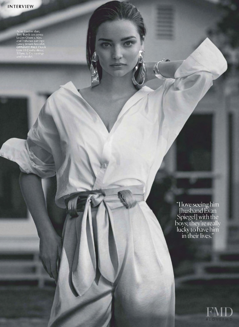 Miranda Kerr featured in Miranda Made, January 2019