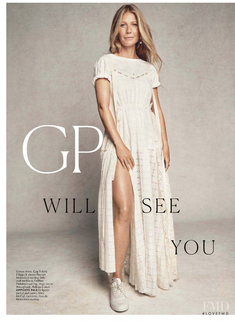 Gwyneth Paltrow featured in GP Will See You, February 2019