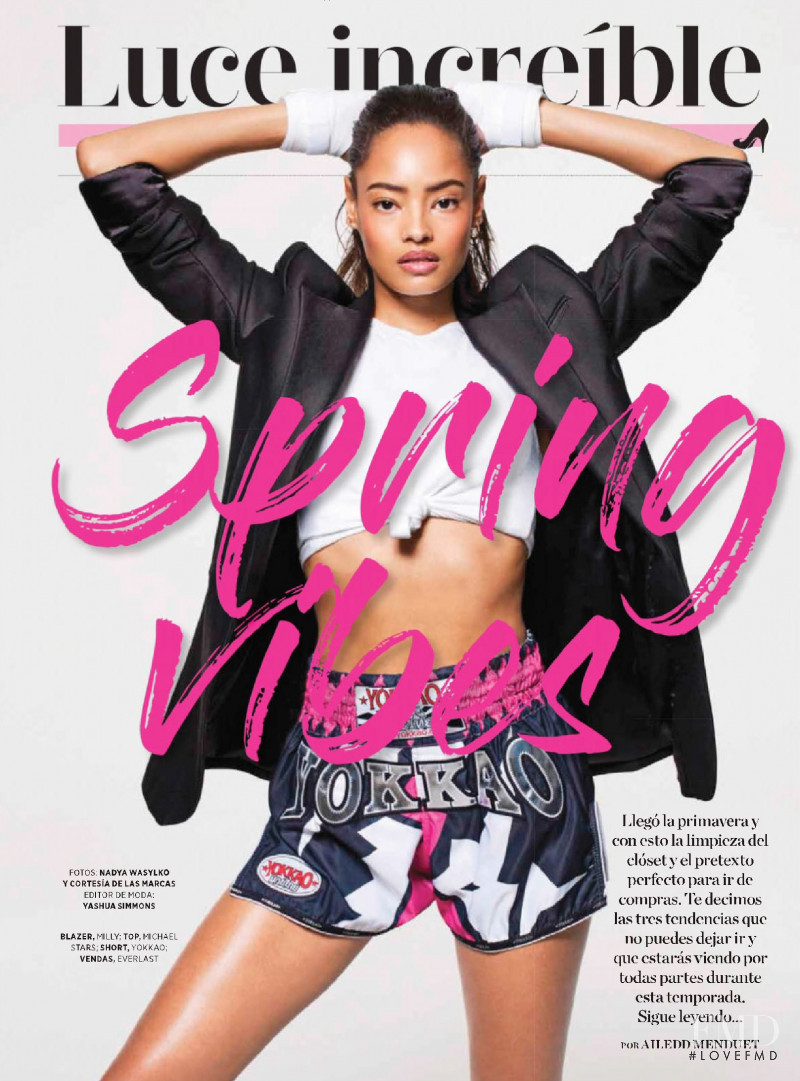 Malaika Firth featured in Spring Vibes, March 2019