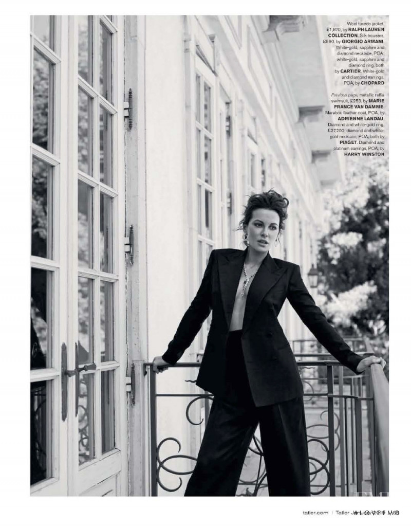 Kate Beckinsale featured in La Confidential, January 2019