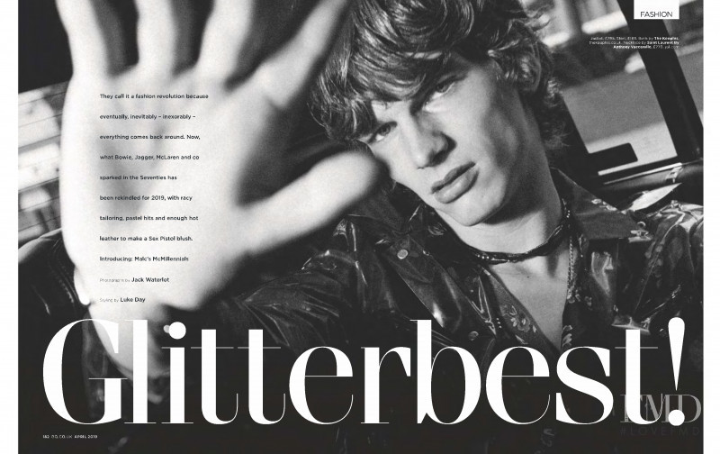 Erik van Gils featured in Glitterbest!, April 2019
