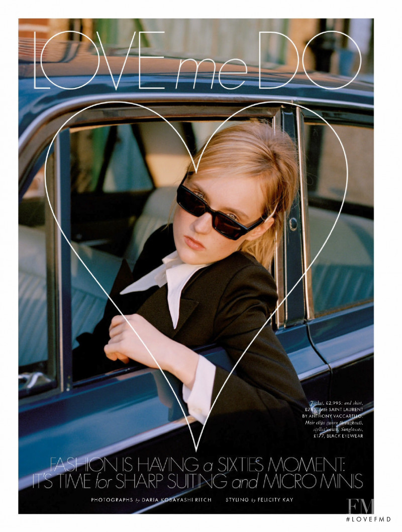 Harleth Kuusik featured in Love Me Do, April 2019