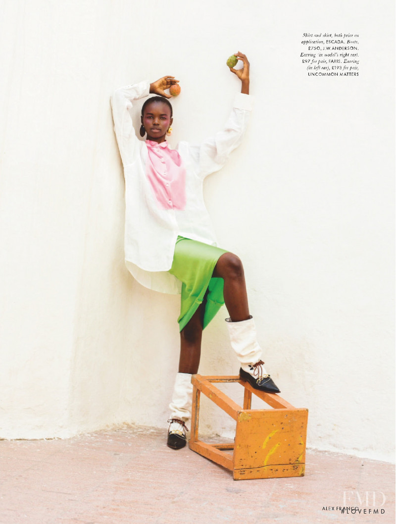 Akiima Ajak featured in Colour Vision, April 2019