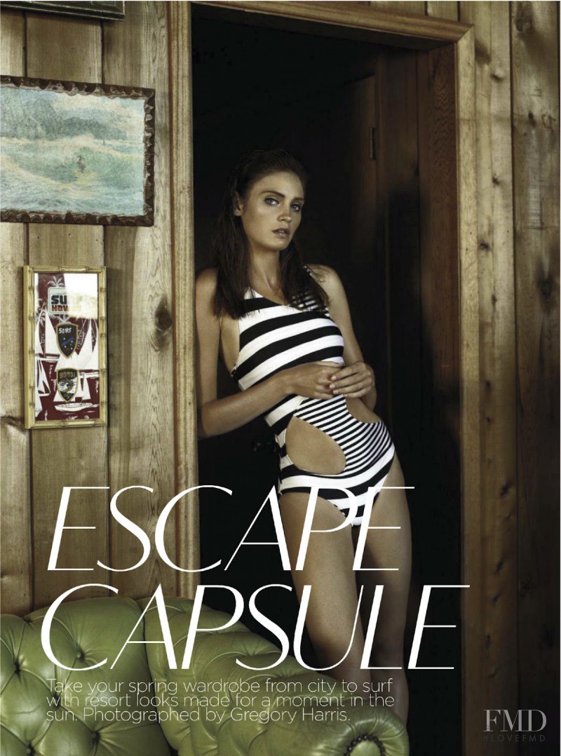 Heidi Mount featured in Escape Capsule, October 2012