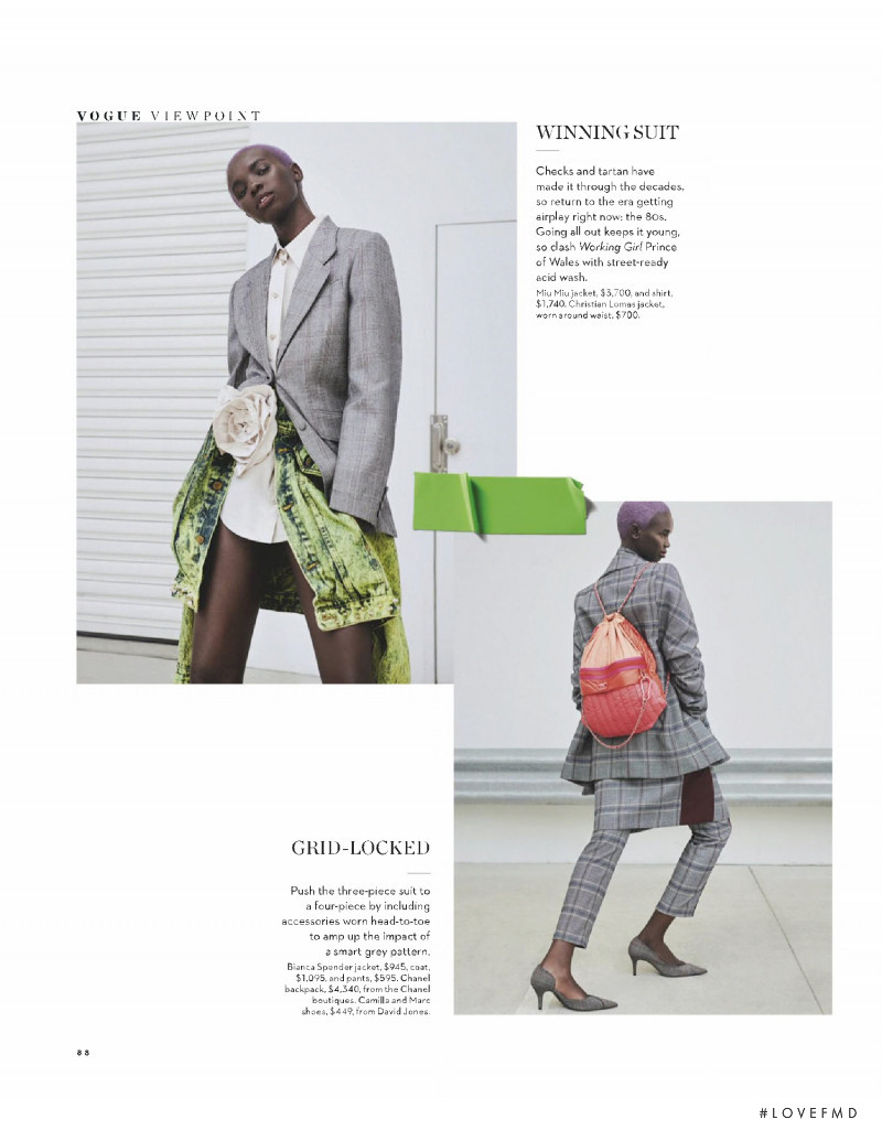 Akiima Ajak featured in Check This, March 2019