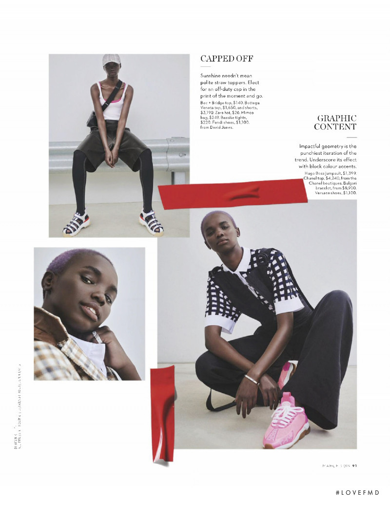 Akiima Ajak featured in Check This, March 2019