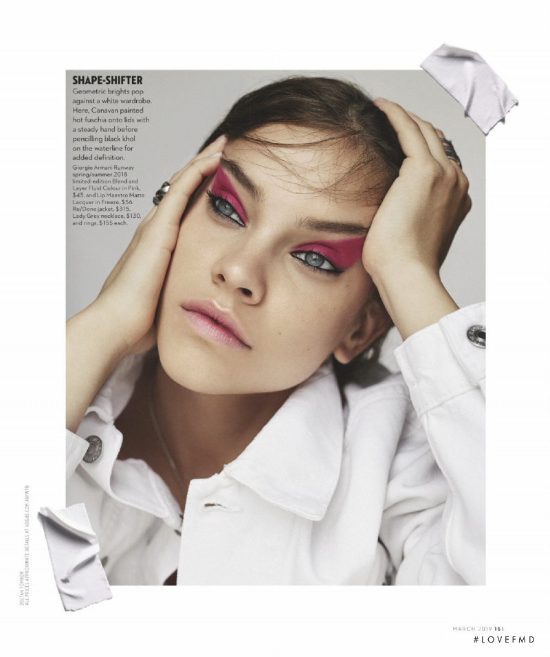 Barbara Palvin featured in Try It On, March 2019