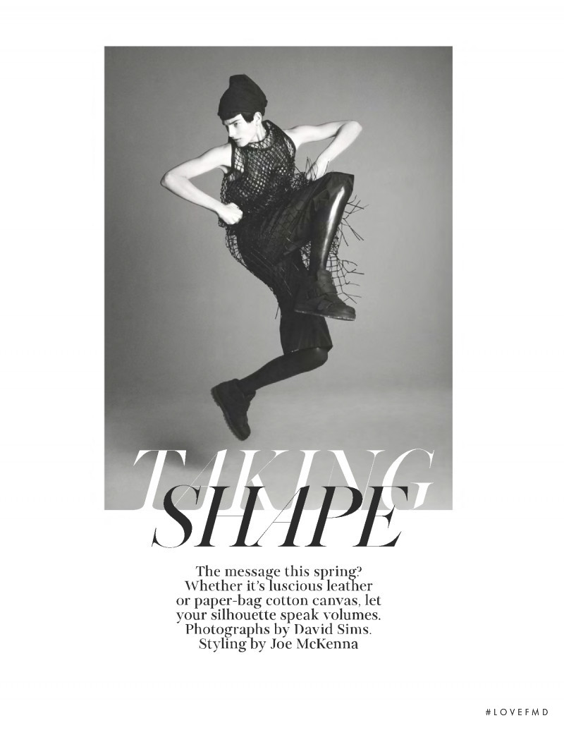 Signe Veiteberg featured in Taking Shape, April 2019