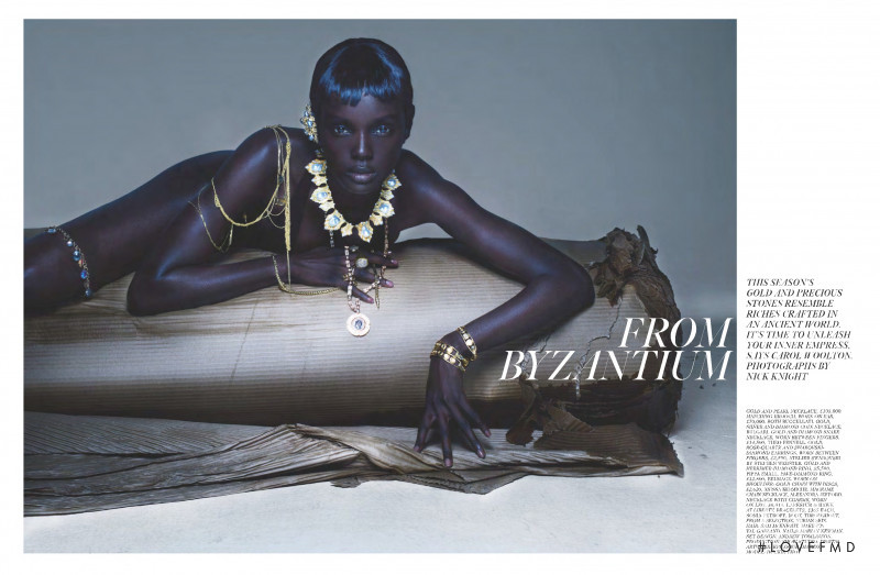 Duckie Thot featured in From Byzantium, April 2019