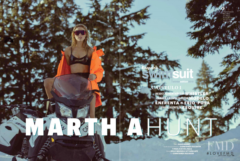 Martha Hunt featured in Martha Hunt, February 2019