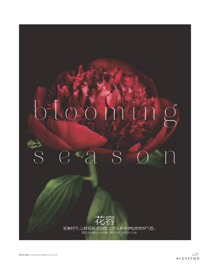 Blooming Season, March 2019