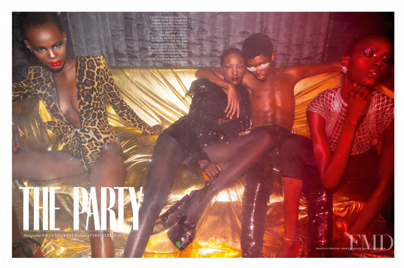 Ajak Deng featured in The Party, March 2019