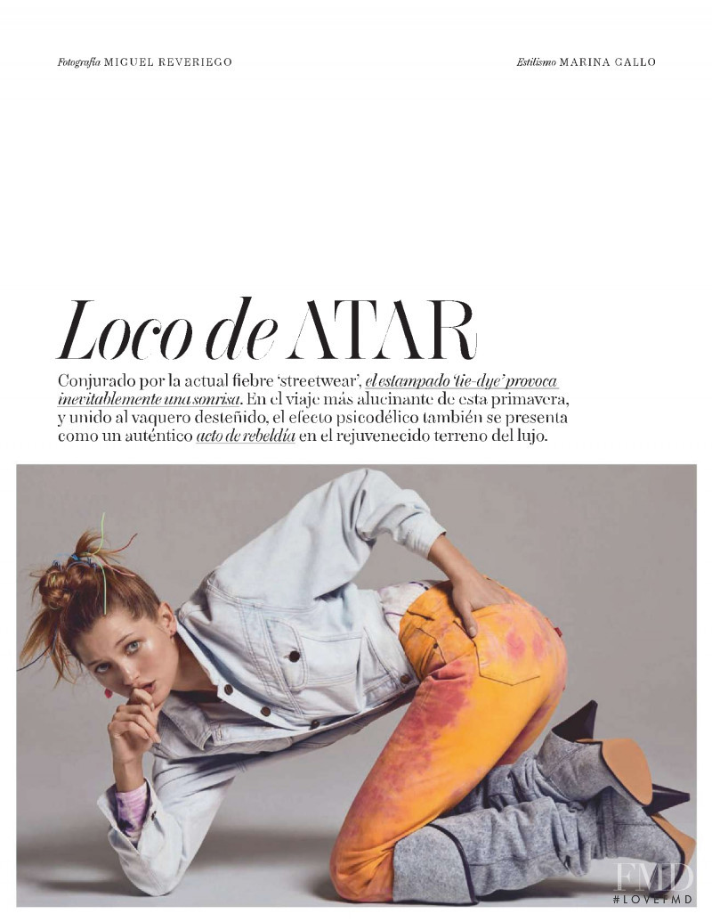 Hana Jirickova featured in Loco De Atar, March 2019