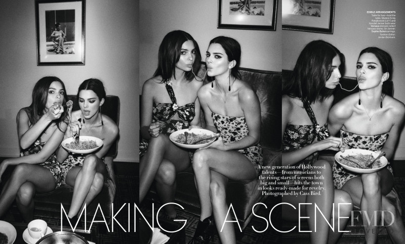 Kendall Jenner featured in Making A Scene, March 2019