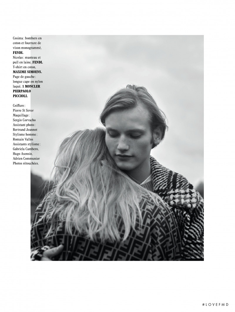Nadja Auermann featured in We are family, December 2018