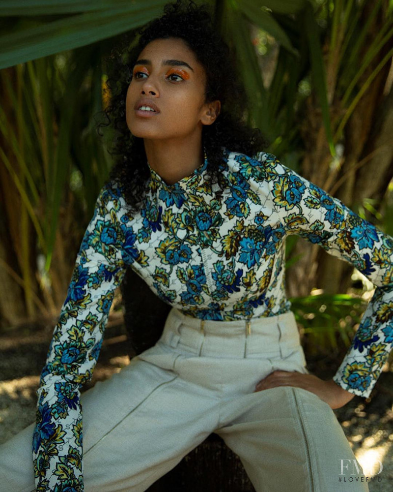 Imaan Hammam featured in Love Story, April 2019