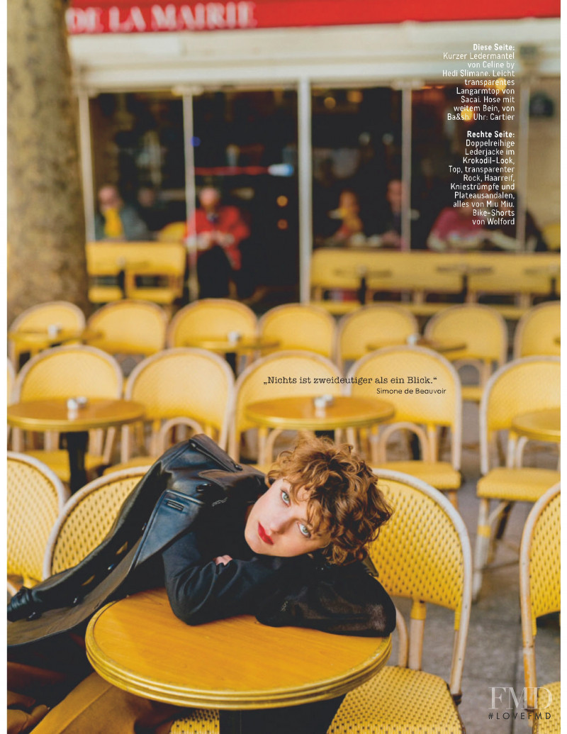 Mick Estelle featured in Bonjour, Simone!, April 2019