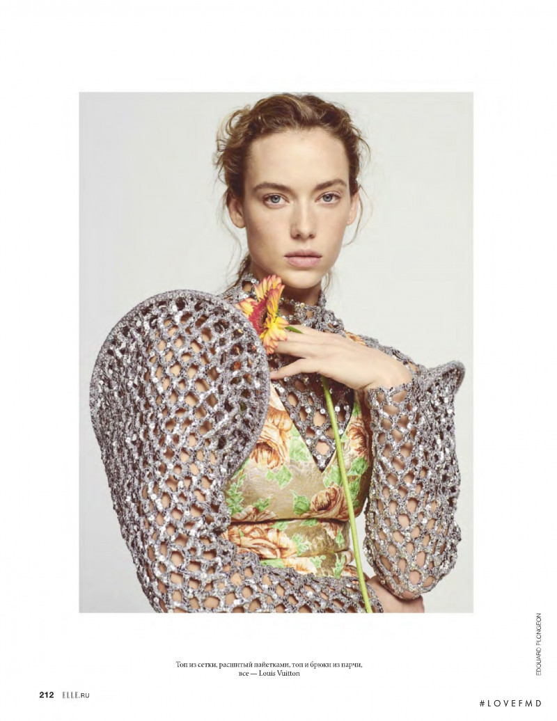 Hannah Ferguson featured in Style, March 2019