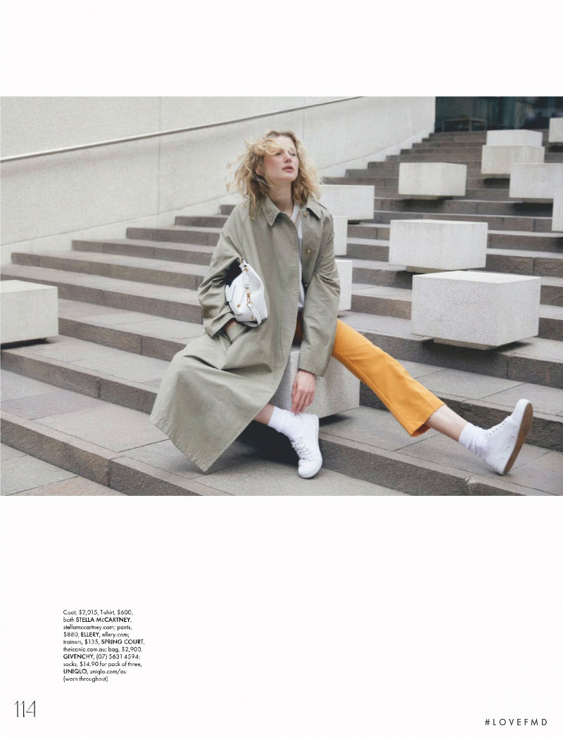 Sandra Martens featured in Blazer Glory, April 2019