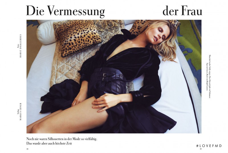 Magdalena Frackowiak featured in Die Vermessung Der Frau, September 2012