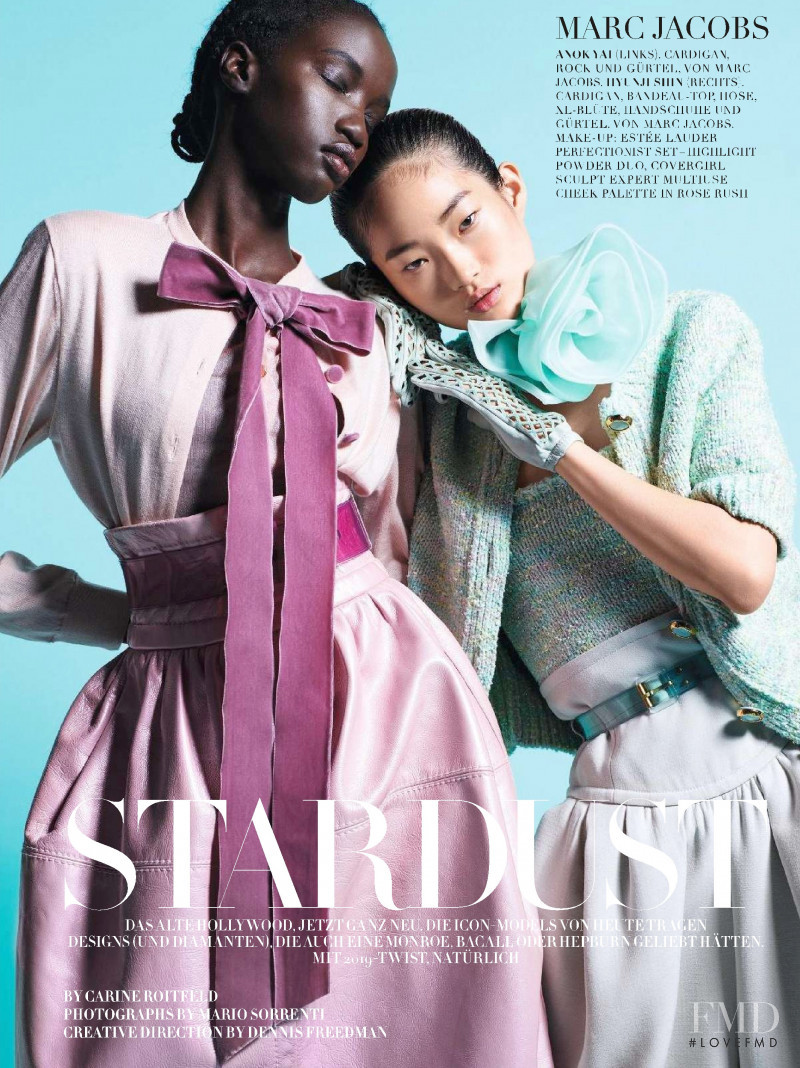 Hyun Ji Shin featured in Stardust, March 2019