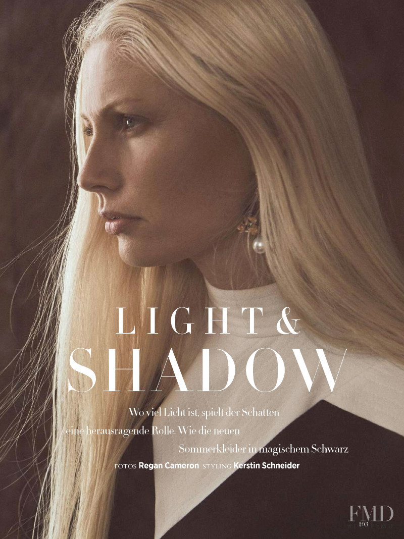 Kirsty Hume featured in Light & Shadow, April 2019