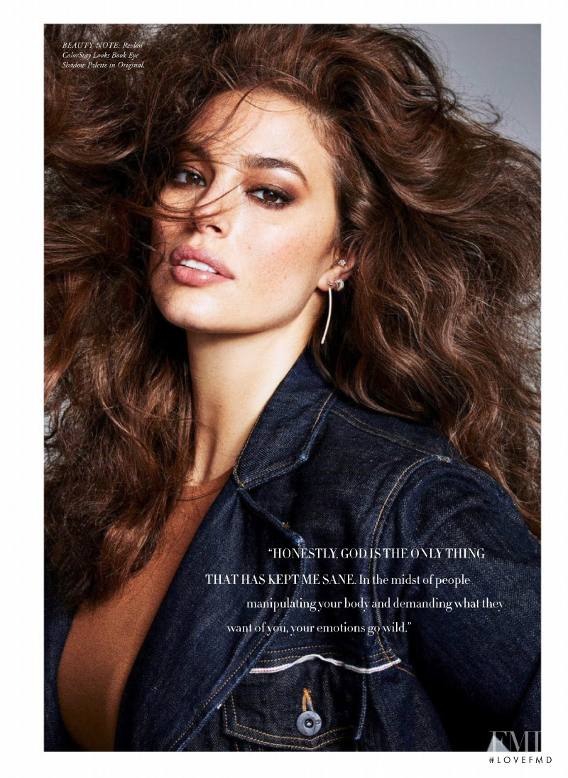 Ashley Graham featured in The Ashley Effect, April 2019